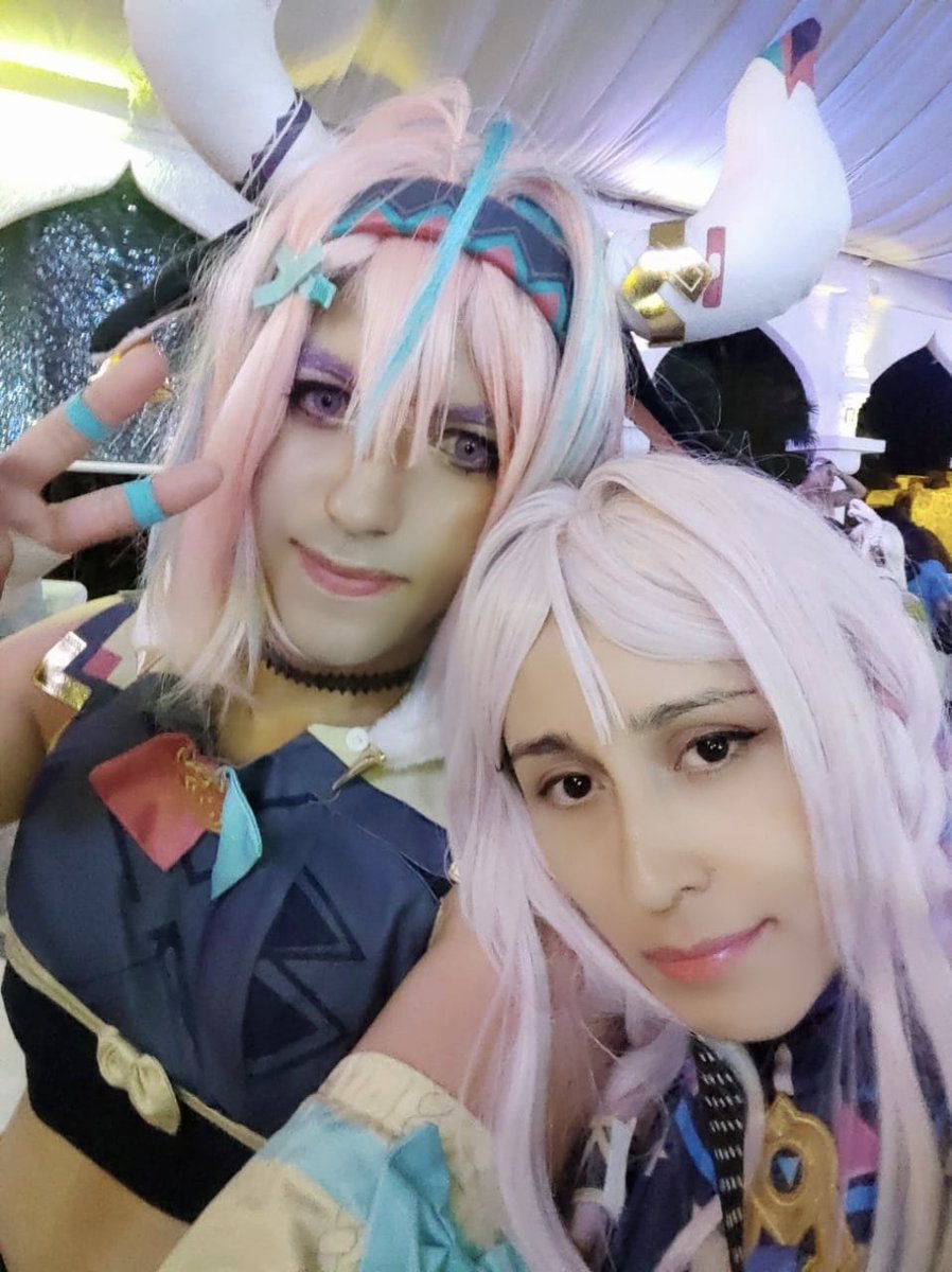 VertCosplayV's tweet photo. My Instagram: https://t.co/gwlaWq3pkm
#vertvaugier #vertcosplay #vertvaugieredit #Cosplay #harikenfest #elrollo #varesa #genshinimapct #varesacosplay #crossdressing #hoyoverse #waifu https://t.co/dQ8ivdh9Aq
