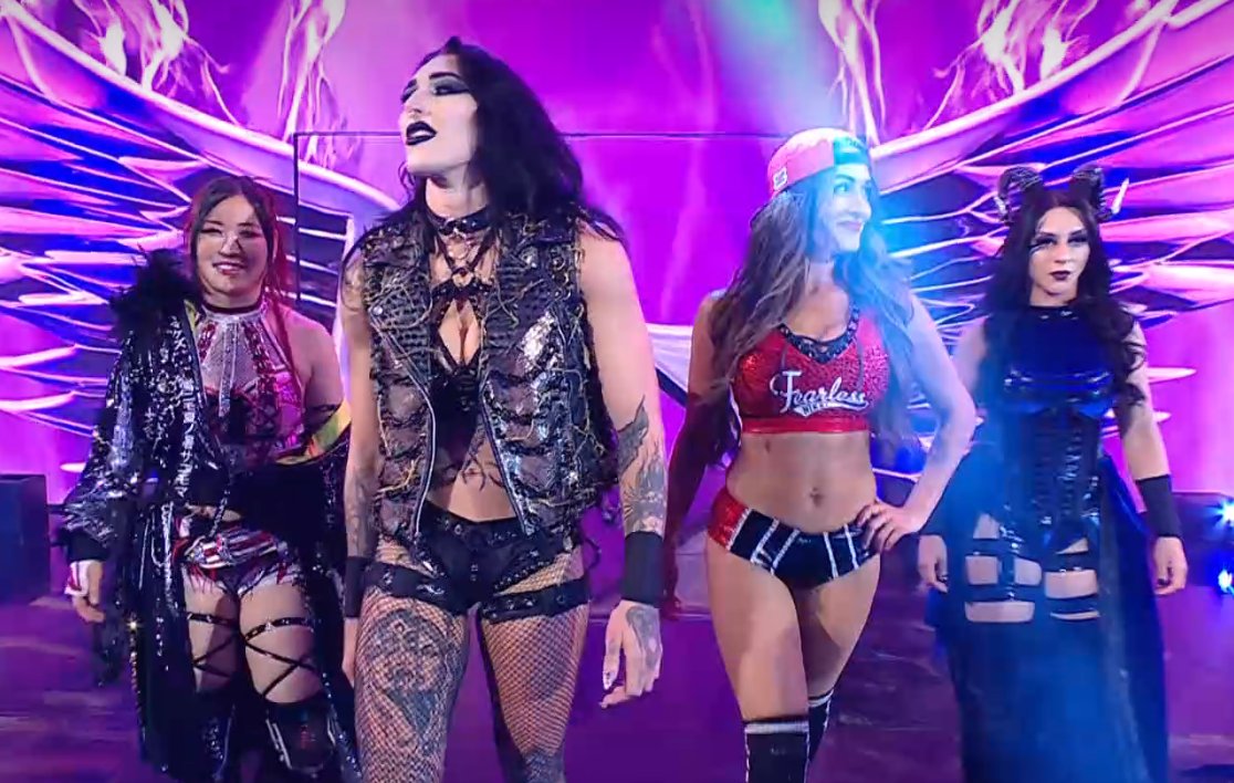 The Power Squad  team 💪  🔥🔥

#WWERAW