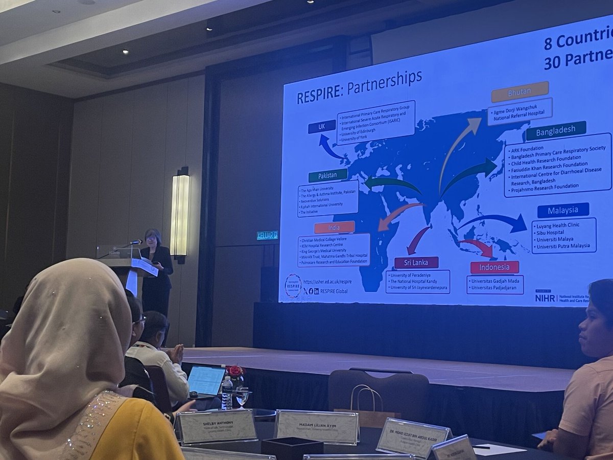 The <a href="/RESPIREGlobal/">RESPIRE</a> Annual Scientific Meeting is underway in Kota Kinabalu, Malaysia! 
Led by <a href="/RumanaHuque/">Rumana Huque</a>, ARK Foundation researchers are proud to join global partners from Asia and the UK in advancing low-cost, scalable solutions for respiratory health.
#RESPIREASM #GlobalHealth