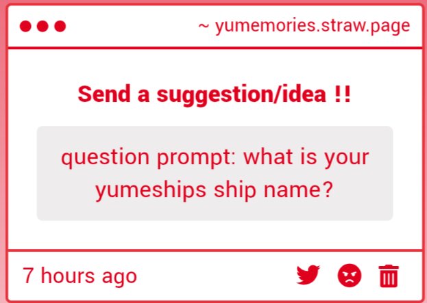 YumeMories__'s tweet photo. [ : ̗̀➛ Yumeship Question !! 🎭 ] https://t.co/su4FrtEVTm