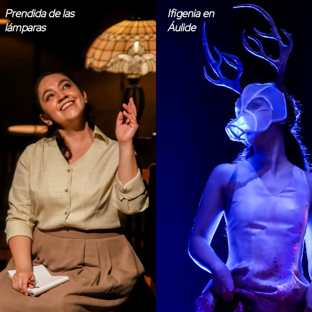 Compañía Nacional de Teatro (@cnteatromx) on Twitter photo CARTELERA SEMANAL CDMX
Regresa "Prendida de las lámparas" <a href="/teatrounam/">Teatro UNAM</a>
📍 Teatro Juan Ruiz de Alarcón
🗓️ Jue y vie 20 h | Sáb 19 h | Dom 18 h
"Ifigenia en Áulide" #ProyectoEspiral
📍Sala Héctor Mendoza
🗓️ Jue y vie 20 h | Sáb 19 h | Dom 18 h
⚠️ Lista de espera disponible CARTELERA SEMANAL CDMX
Regresa "Prendida de las lámparas" <a href="/teatrounam/">Teatro UNAM</a>
📍 Teatro Juan Ruiz de Alarcón
🗓️ Jue y vie 20 h | Sáb 19 h | Dom 18 h
"Ifigenia en Áulide" #ProyectoEspiral
📍Sala Héctor Mendoza
🗓️ Jue y vie 20 h | Sáb 19 h | Dom 18 h
⚠️ Lista de espera disponible