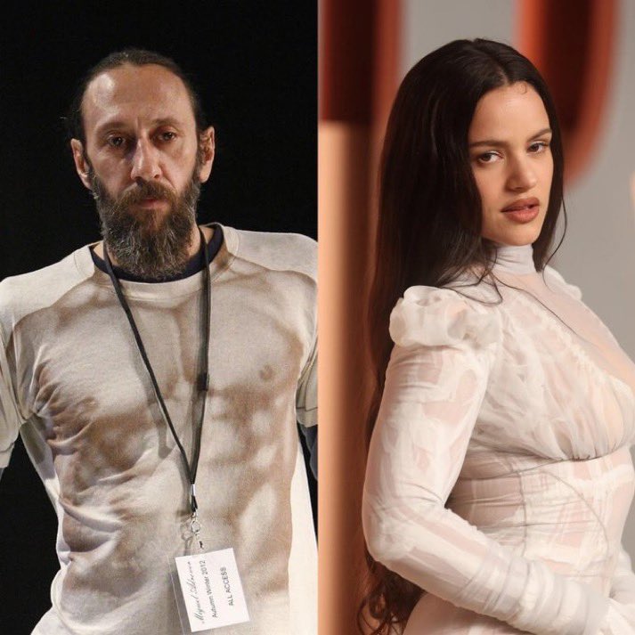 ThePopBakes's tweet image. Fashion designer Miguel Adrover says he is no longer working with ROSALÍA due to her silence on Palestine.
Even though the singer has been very vocal about her support for Palestine before.