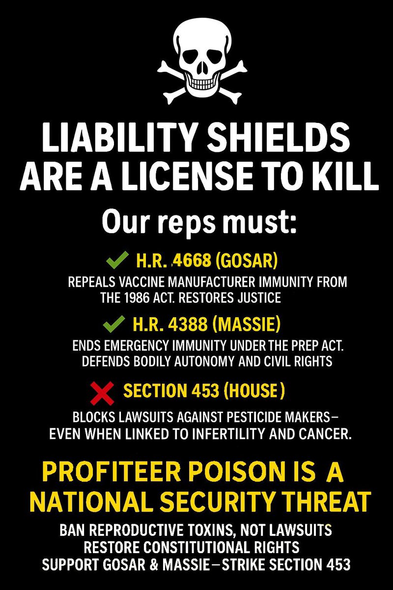 Jonny Paradise 🌱 (@plantparadise7) on Twitter photo <a href="/Holden_Culotta/">Holden Culotta</a> It’s a great time to tell Congress, we need all liability shields stopped ASAP! <a href="/Holden_Culotta/">Holden Culotta</a> It’s a great time to tell Congress, we need all liability shields stopped ASAP!