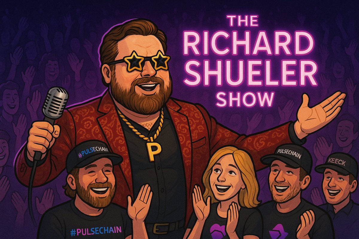 Every time I scroll through #PulseChain posts, it feels less like crypto and more like a casting call for The Richard Shueler Show™.
Same actors, same script, same fake audience clapping on cue.
But hey… if I ever need a masterclass in coordinated hype, I know which cult to