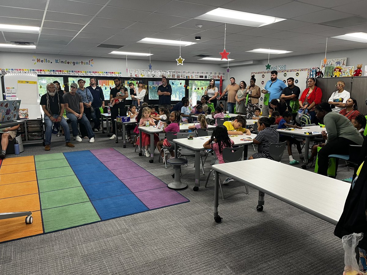We had a great turnout at Kindergarten Orientation tonight! 🌟 So many excited students and amazing families came to explore the school, meet staff, and start building connections. We can’t wait to welcome this next group of Wildcats into our school family! #WhyWT