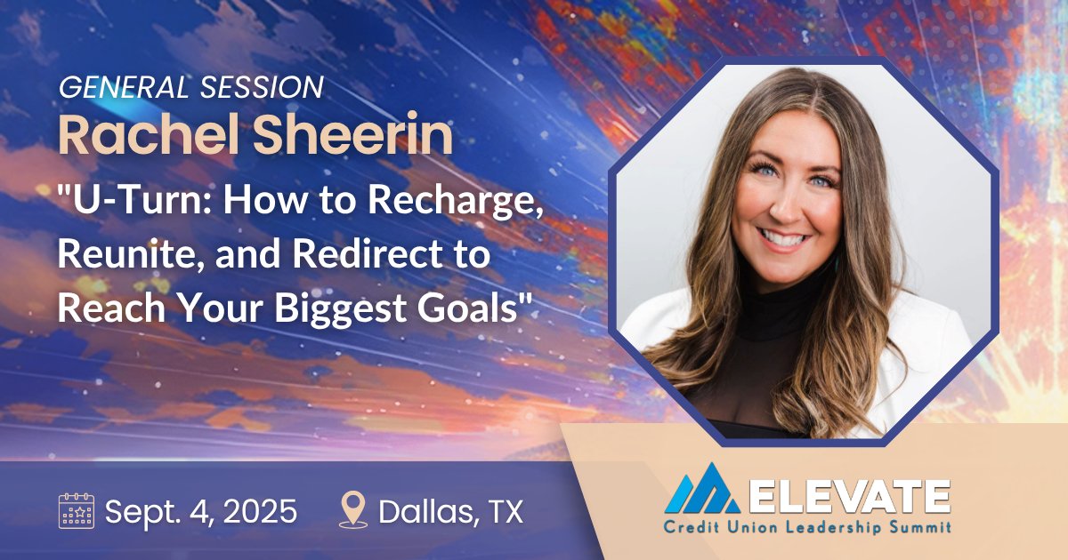 Cornerstone League (@cornerstonecul) on Twitter photo Feeling a little meh lately? This session is for you.
<a href="/Rachel_Sheerin/">Rachel Sheerin, Burnout-Healing Keynoter + Emcee</a> knows burnout and how to beat it. She’ll bring the laughs, the tools, and a whole lot of heart to help you lead with joy again.
✨ Catch her at ELEVATE: ow.ly/INUg50WwsWJ
#cuELEVATE #CreditUnions Feeling a little meh lately? This session is for you.
<a href="/Rachel_Sheerin/">Rachel Sheerin, Burnout-Healing Keynoter + Emcee</a> knows burnout and how to beat it. She’ll bring the laughs, the tools, and a whole lot of heart to help you lead with joy again.
✨ Catch her at ELEVATE: ow.ly/INUg50WwsWJ
#cuELEVATE #CreditUnions