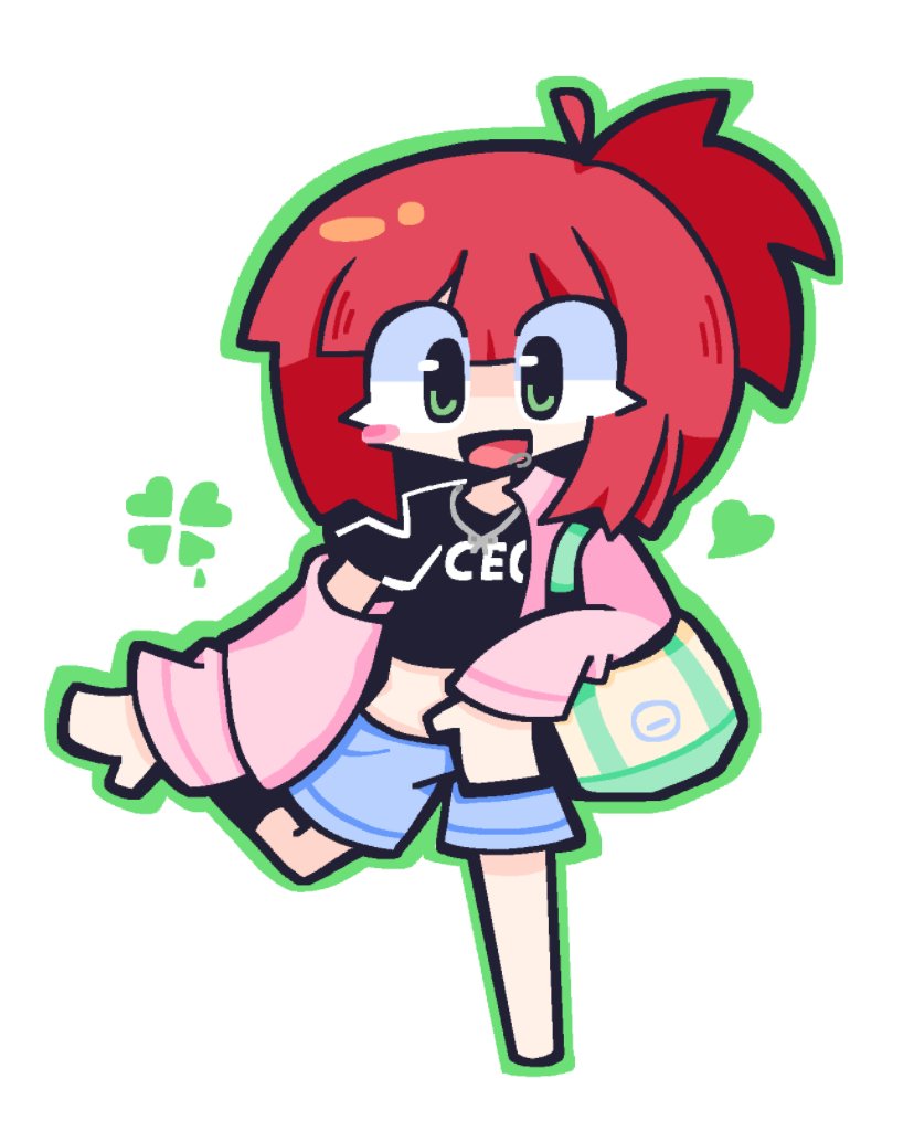 A188539's tweet image. sat down and fully drew my awesome girlfriend @onlinepudding... had to truly capture her (cute) 🐇🍀