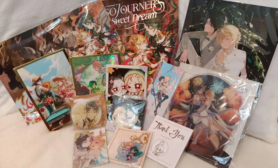 Thank you for having me as your staff and artist~! It's an honor 😊💖 Thank you to all of the contributors, even those who were on the sidelines! (you know who you guys are 🫵) Won't forget this experience 😊🫶 <a href="/Sojrnersweetdrm/">XiaoLumi Fanzine ✦ Sojourner’s Sweet Dream</a>