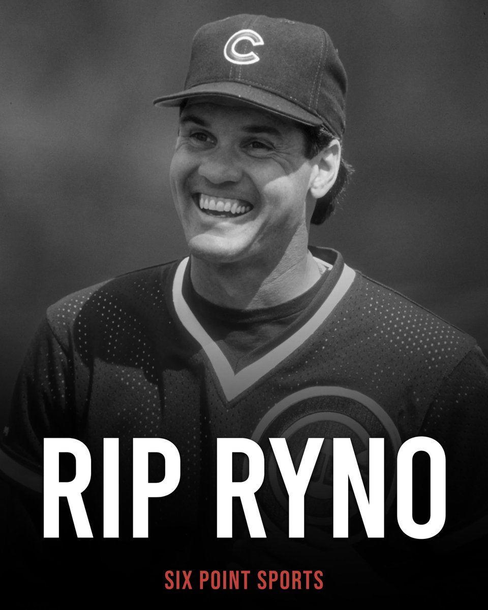 SixPointSports's tweet photo. Rest in Peace Ryne Sandberg 🕊️ https://t.co/BZ27JfmlPO