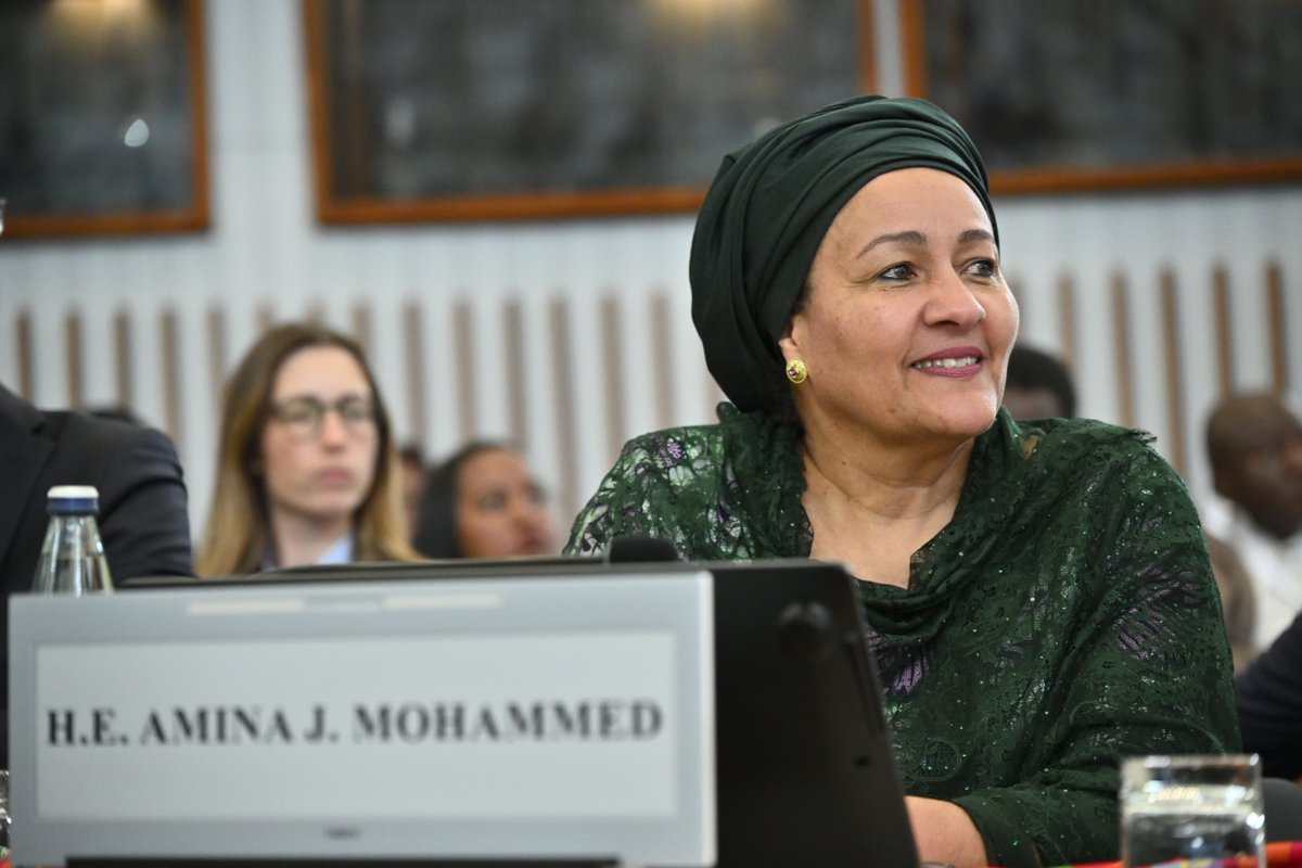 Amina J Mohammed tweet media