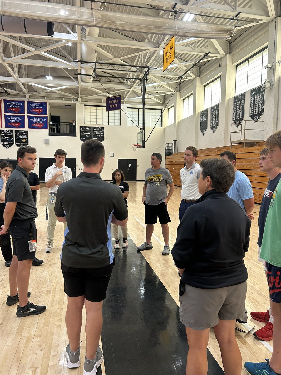 CHCCS AD’s &amp; ATs had a great night of collaboration with practicing emergency situations! Thank you UNC family practice &amp; sports medicine doctors as well as Orange County EMS for a wonderful night of learning !