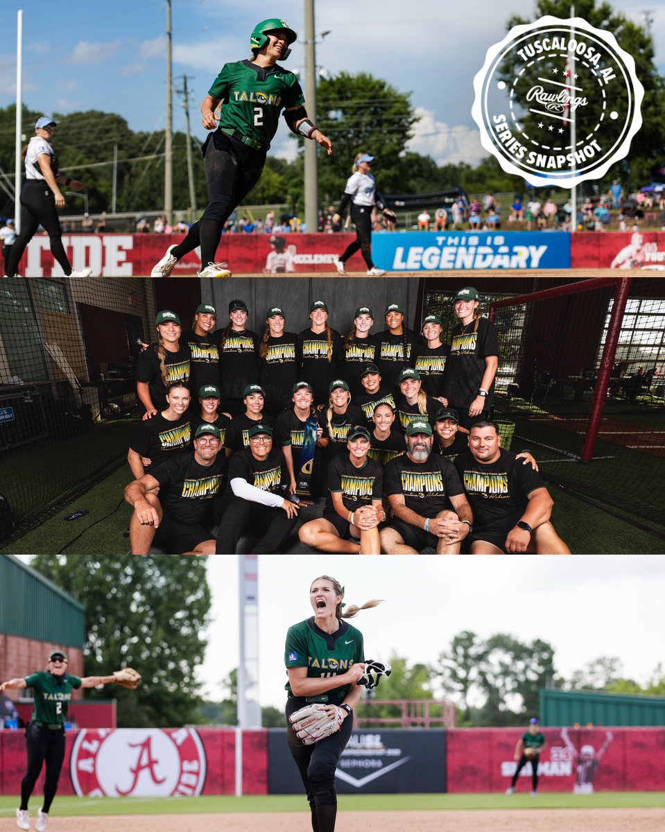 leaving Tuscaloosa with some lifelong memories 🤍

<a href="/RawlingsSB/">Rawlings Softball</a>
