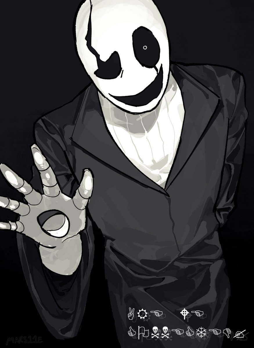 Delta Rune Gaster ARE WE CONNECTED? #gaster #deltarune https://t.co/I0uSivycXN