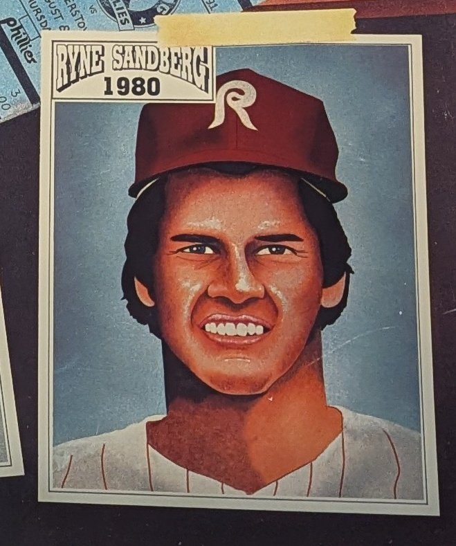 RIP Ryne Sandberg. Member of the Reading Phillies HOF.(And the other one too)