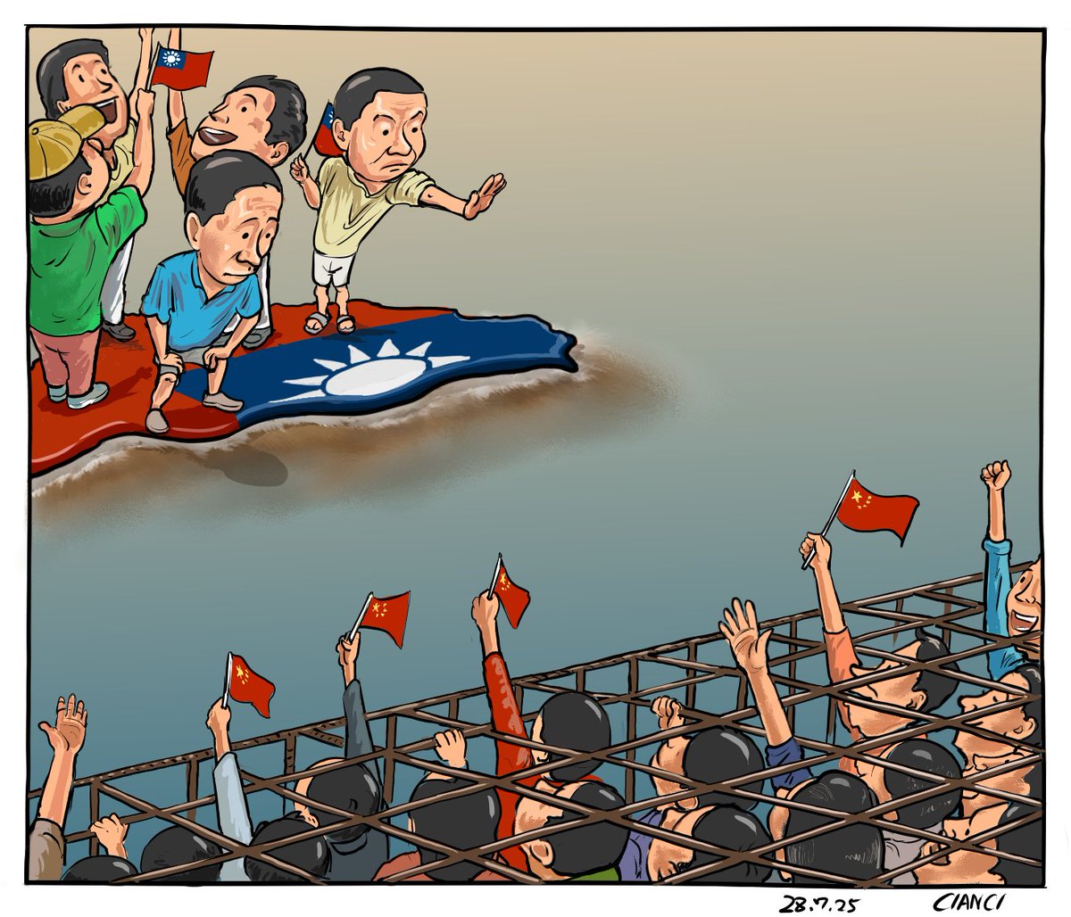hkposter777's tweet image. 灣灣回家!
Come Home, Taiwan!
#民主台灣 #台灣加油 #無懼中國威嚇 #沒有兩國何來兩制 #武統 #攻台 #台海關係
撸一串儿
@Cian_Ci