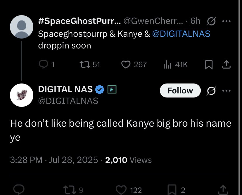 nottutucass's tweet image. SE LLAMA YE YE !! @DIGITALNAS