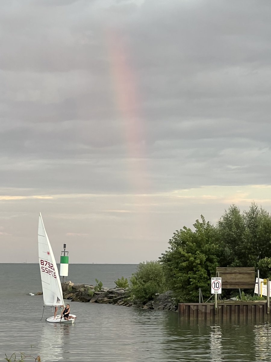 Post #onstorm over Lake Erie.