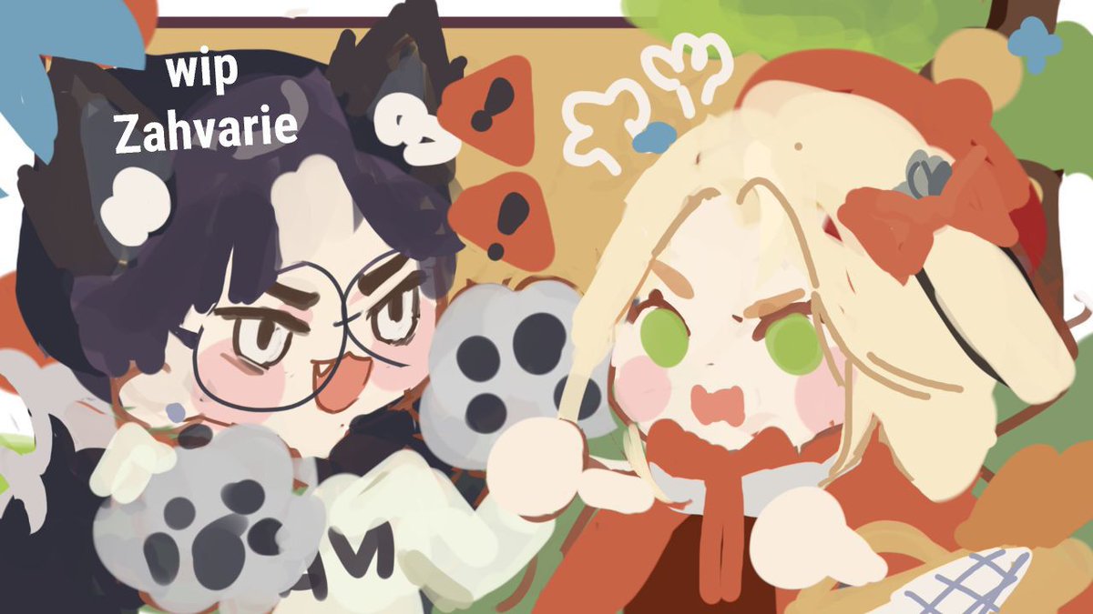 Zahvarie's tweet photo. Hello 🐺🐰🍓
#NapLive #ValleriaGallery #SilviaValleria https://t.co/SiOD5hGeN6
