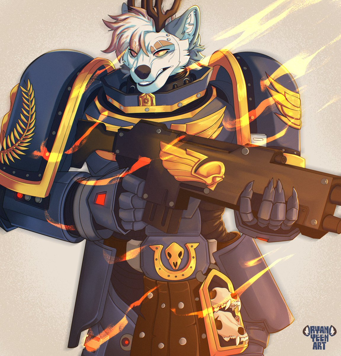 just your ordinary ultra marine with heavy footsteps coming your way

...𝒓𝒖𝒏