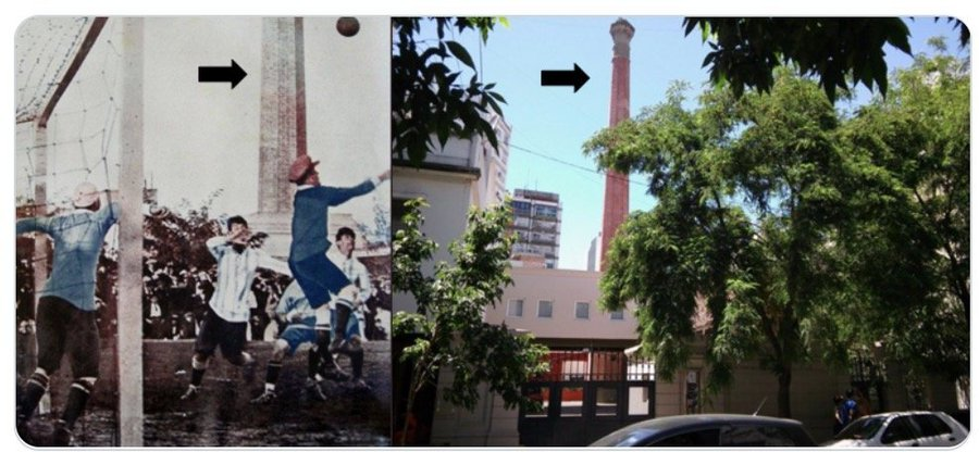 #UnDíaComoHoy [1922] 🗓️ Triunfo de #Ferro en el Parque Centenario: 1️⃣ a 0️⃣ a Sportivo Almagro, que hacía de local en Gaona 102, entre las calles Amambay (actual Acevedo), Otamendi y San Eduardo (actual Aranguren). Qué buena investigación de <a href="/ViejosEstadios/">Viejos Estadios</a>