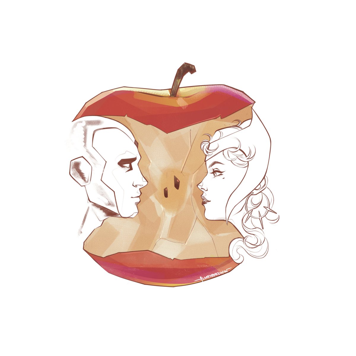 apple trend but with ScarletVision 🍎