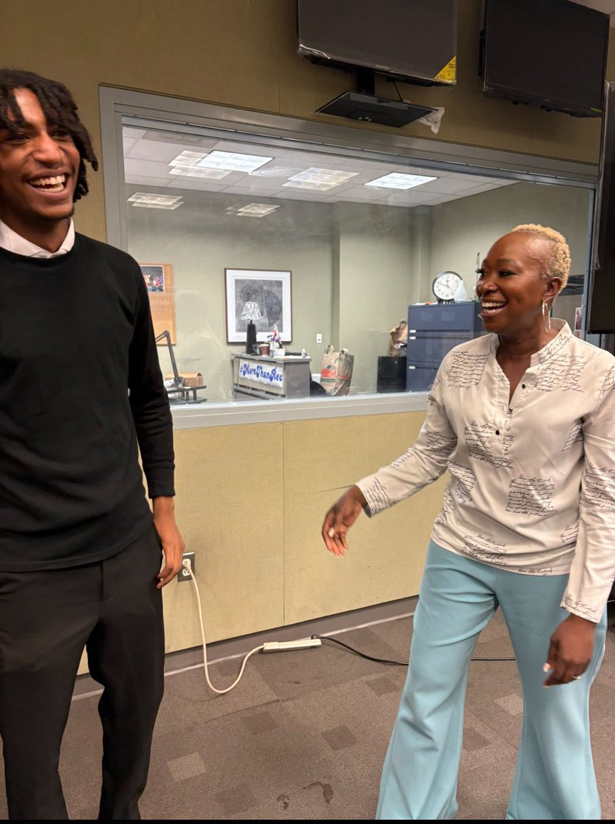 So today <a href="/DCDPR/">DC Parks & Recreation #WhereFunHappens</a> Deanwood radio broadcast journalism program literally got one of our Dream Q&amp;A,s with the incomparable <a href="/thereidout/">The ReidOut</a> Joy Reid. Joy thank you so much for seeing the value in catching a flight to spend the day with these future journalist but thank you for being so