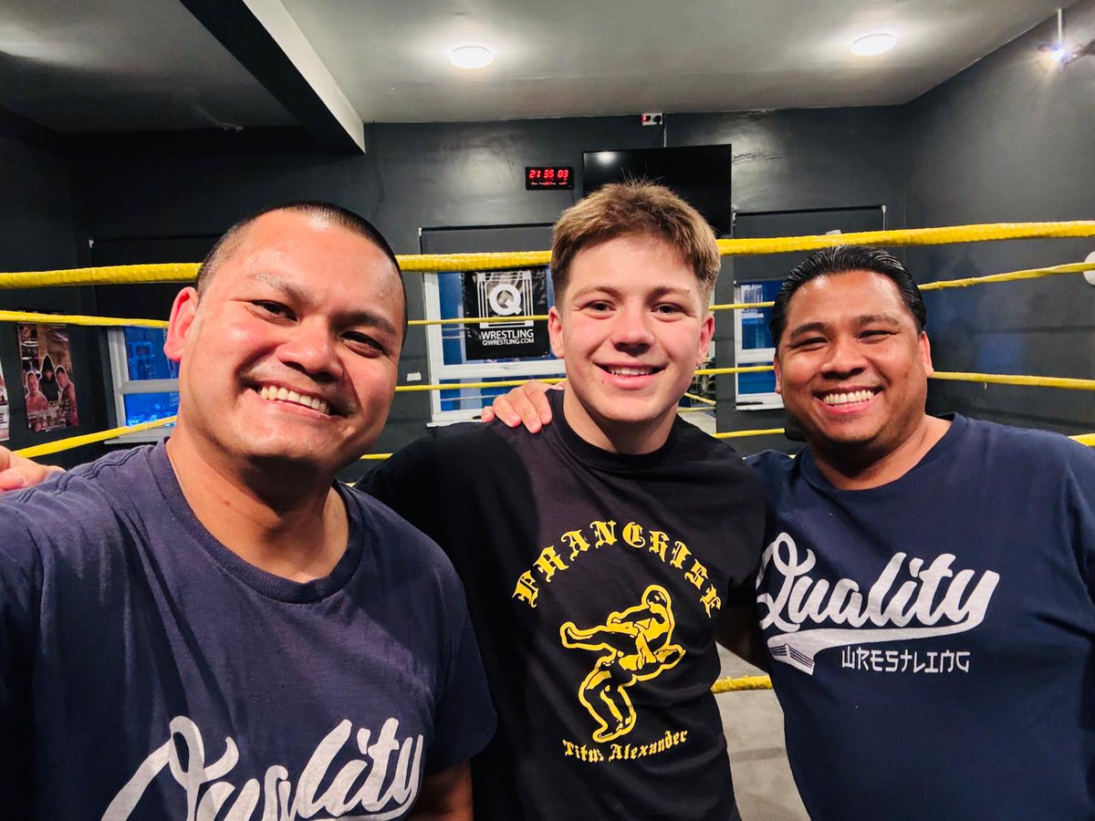 Rajah Ghosh (@rajahghosh) on Twitter photo facebook.com/photo?fbid=122โฆ
Very proud of #QUALITY Archie Cole who completed his tour with #ProWrestling <a href="/noah_ghc/">ใใญใฌในใชใณใฐใปใใข ๏ฝPRO WRESTLING NOAH</a> ! Good to have him back at the <a href="/QWrestling1/">Quality Wrestling</a> #qualitywrestling Academy.
#thesearethedays #qwrestling #QWA #Wrestling #britwres #britwrestling #ProWrestlingTraining facebook.com/photo?fbid=122โฆ
Very proud of #QUALITY Archie Cole who completed his tour with #ProWrestling <a href="/noah_ghc/">ใใญใฌในใชใณใฐใปใใข ๏ฝPRO WRESTLING NOAH</a> ! Good to have him back at the <a href="/QWrestling1/">Quality Wrestling</a> #qualitywrestling Academy.
#thesearethedays #qwrestling #QWA #Wrestling #britwres #britwrestling #ProWrestlingTraining