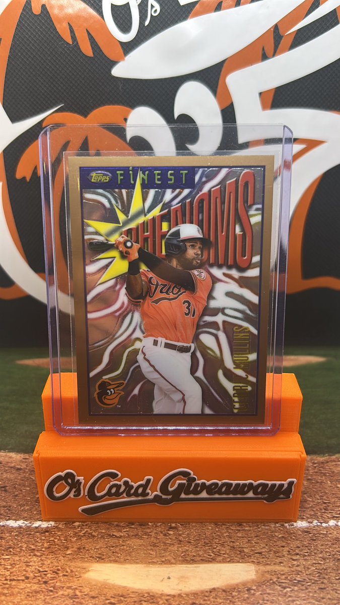 ORIOLES WIN!!!! Like retweet and follow! I’ll select one lucky winner to receive this Cedric Mullins card tomorrow during game one of the doubleheader. #Birdland