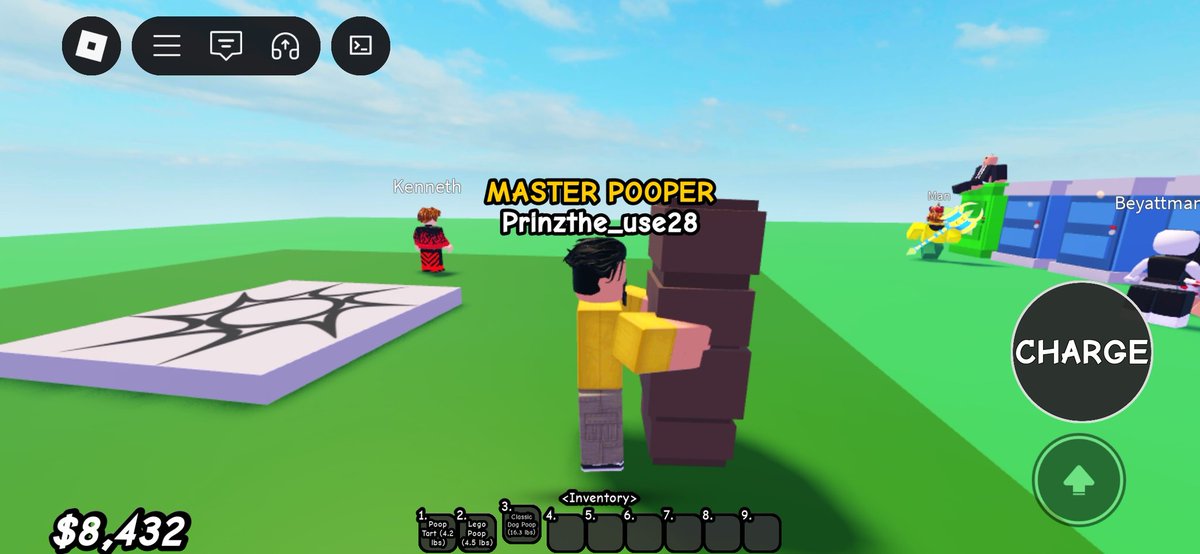 shavoserj's tweet image. Guess what roblox game i am playing rn