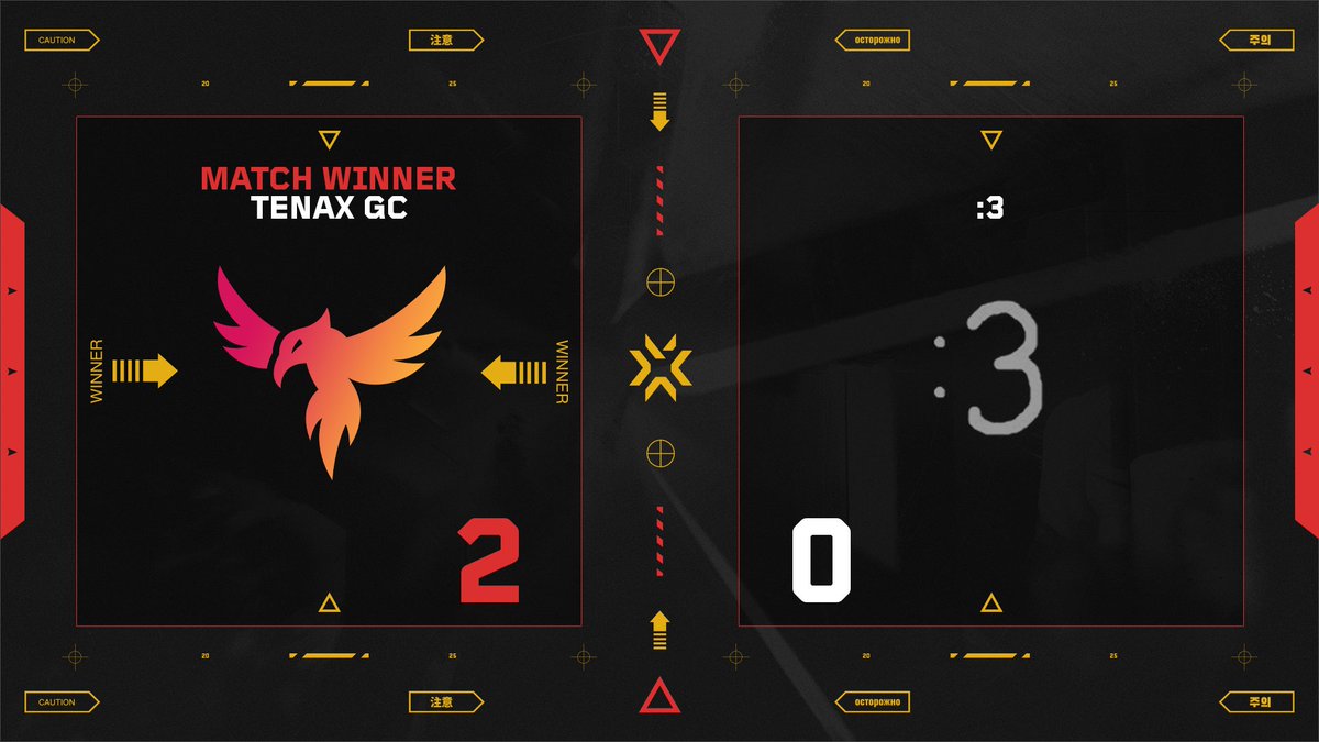 🐦 <a href="/tenaxgg/">Tenax</a> GC understood the assignment and take the series 2⃣-0⃣ #VCTGameChangersNA