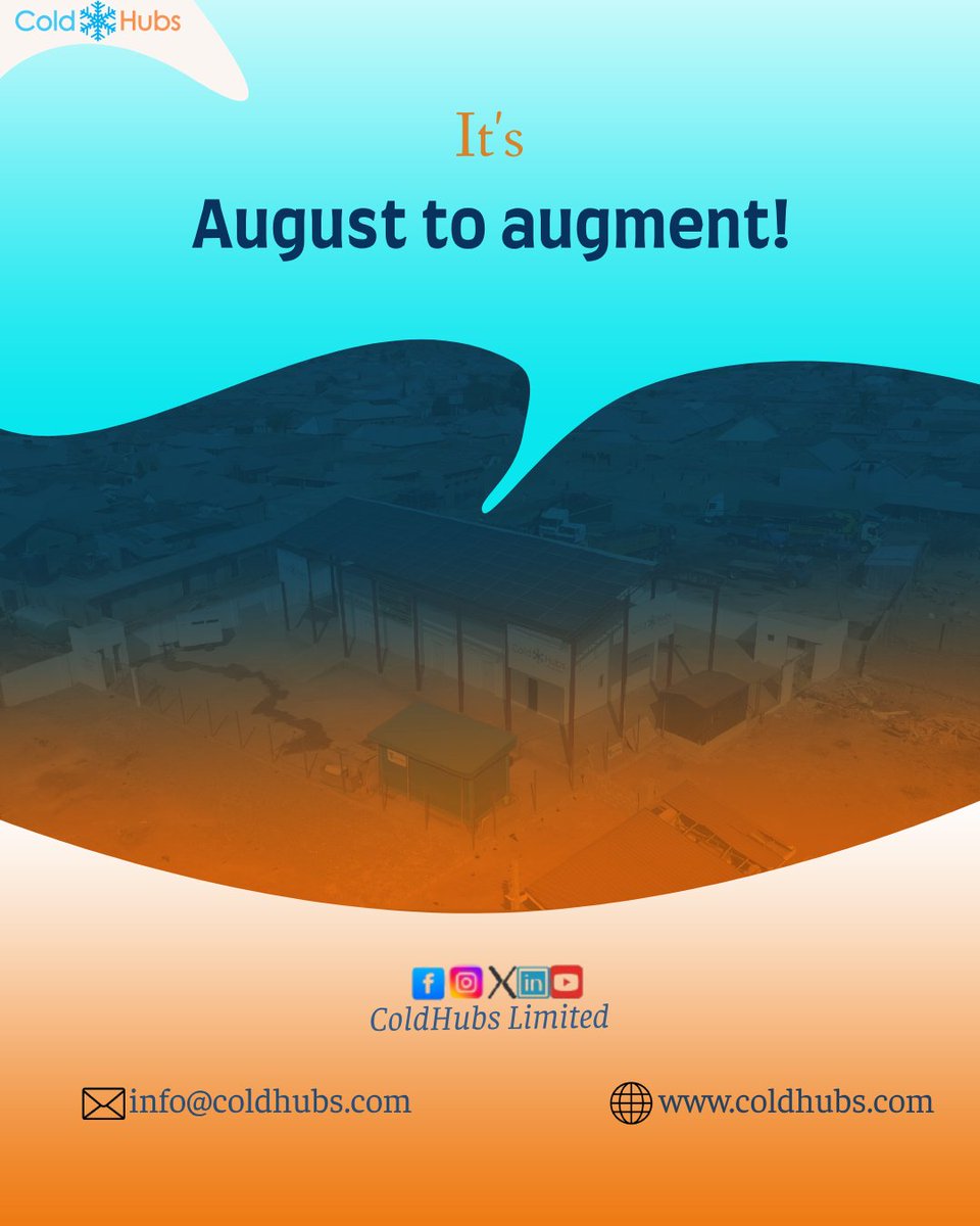August is here, so let's augment together!

#coldhubs #newmonth