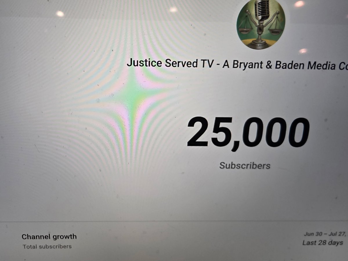 Justice Served (@justiceservedtv) on Twitter photo You all did it !!! WOO HOOO. 25K Subs <a href="/JusticeServedTV/">Justice Served</a> May 10 we celebrated our 10K so what a great fam we have! You all did it !!! WOO HOOO. 25K Subs <a href="/JusticeServedTV/">Justice Served</a> May 10 we celebrated our 10K so what a great fam we have!
