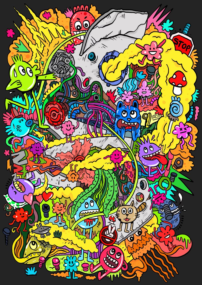 Aku Napie πΊ (@ohnapie) on Twitter photo Exploration on <a href="/foundation/">Foundation π</a> .
Doodle outline with bright and warm color, psychedelic theme. Show detail and random stuff been doodle around. Weird and funny item to make it look fun. Enjoy every moment in your life and keep on explore new thing.
foundation.app/mint/eth/0xefDβ¦ Exploration on <a href="/foundation/">Foundation π</a> .
Doodle outline with bright and warm color, psychedelic theme. Show detail and random stuff been doodle around. Weird and funny item to make it look fun. Enjoy every moment in your life and keep on explore new thing.
foundation.app/mint/eth/0xefDβ¦