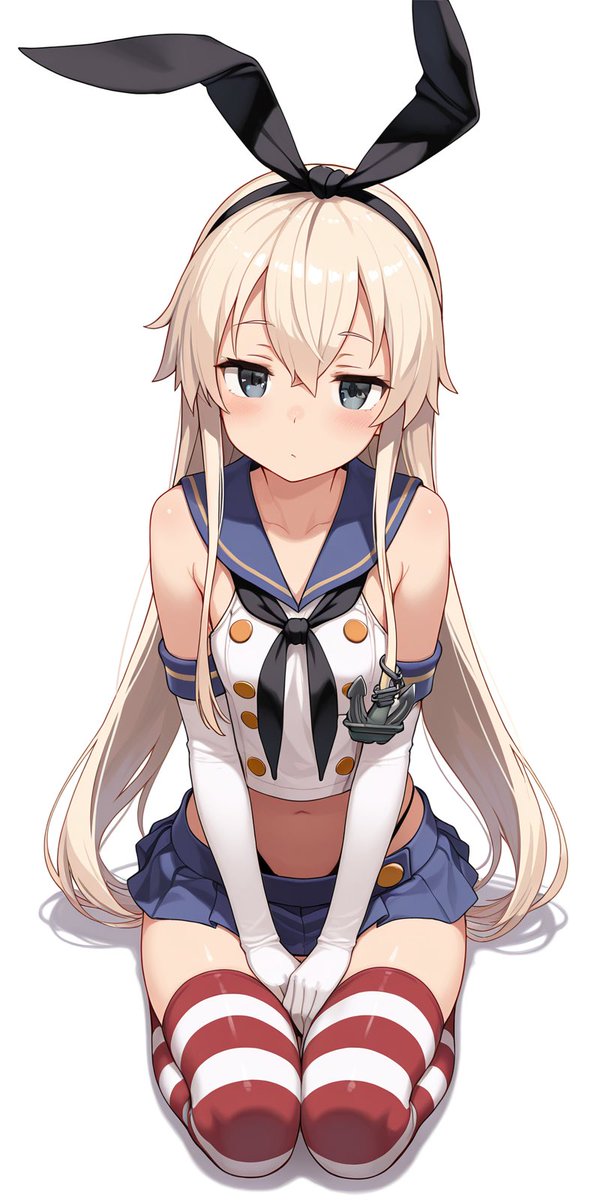 Leivonenx's tweet image. 島風「よろしく」
Shimakaze : Please take care of it
#艦これ #島風