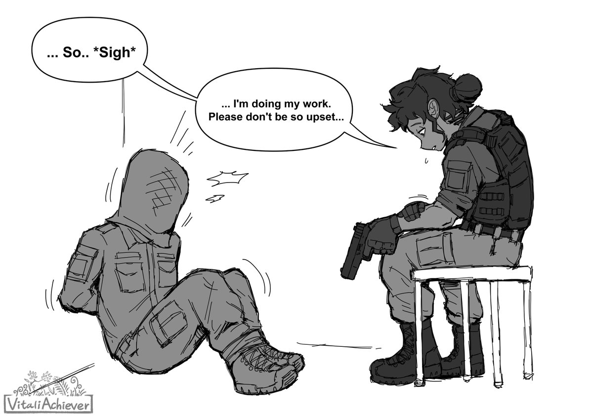 VitaliAchiever's tweet image. (Eng version)
Ellie's previous workplace was a mess.
#title_goes_nowhere