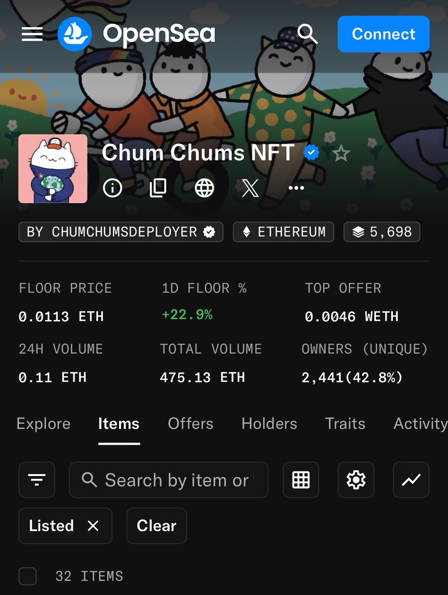 notjp.eth (@_notjp) on Twitter photo To those who listed: DO NOT DELIST.
Assume your initial decision. Let new holders join.
To everyone else: Chum Chums are slowly getting swept. We’re not just growing floor, we’re growing community.
Get a <a href="/chumchumsnft/">Chum Chums🤌</a>. Join the group chat. You won’t regret it. 🫂 To those who listed: DO NOT DELIST.
Assume your initial decision. Let new holders join.
To everyone else: Chum Chums are slowly getting swept. We’re not just growing floor, we’re growing community.
Get a <a href="/chumchumsnft/">Chum Chums🤌</a>. Join the group chat. You won’t regret it. 🫂