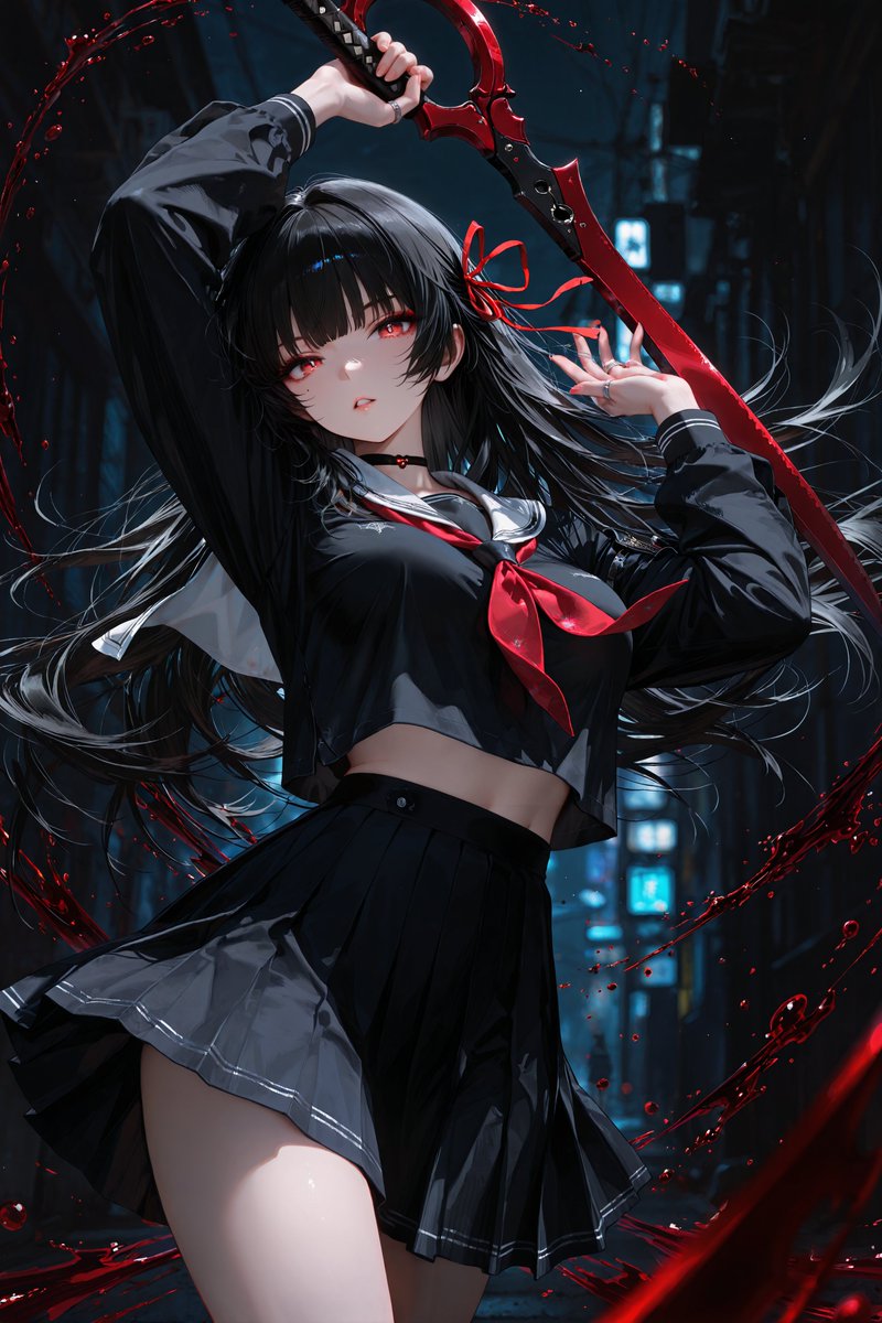 SinaCader's tweet image. #AIart #WutheringWaves #chisa #鳴潮 #千咲
