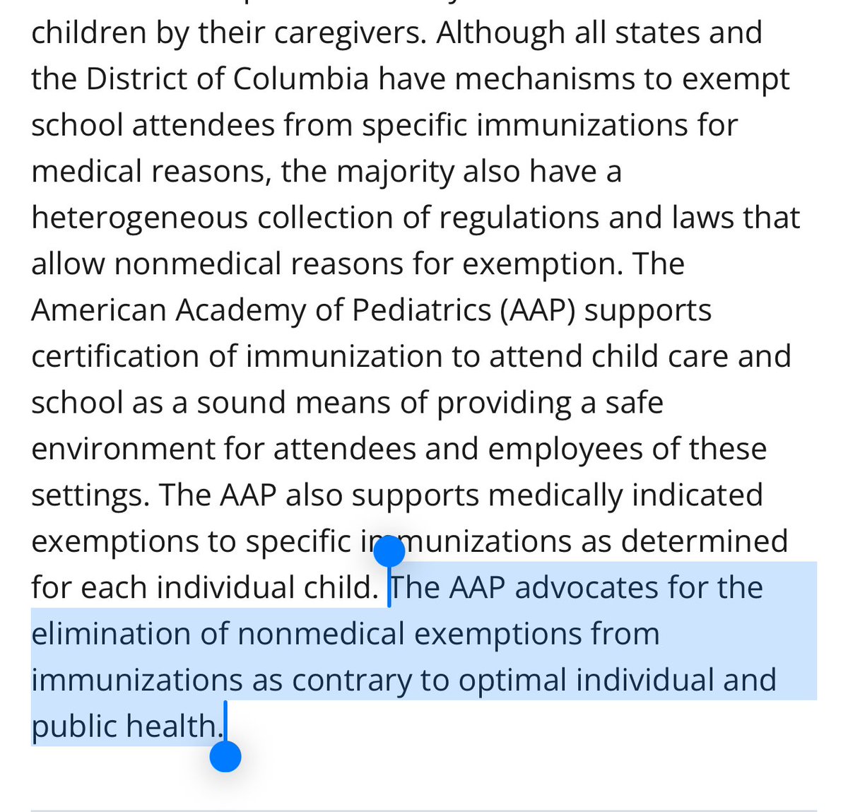 🚨 The American Academy of Pediatrics wants to take away your parental rights. 

They receive MILLIONS of dollars from HHS. It’s time that changed. Defund AAP. They are not American first.