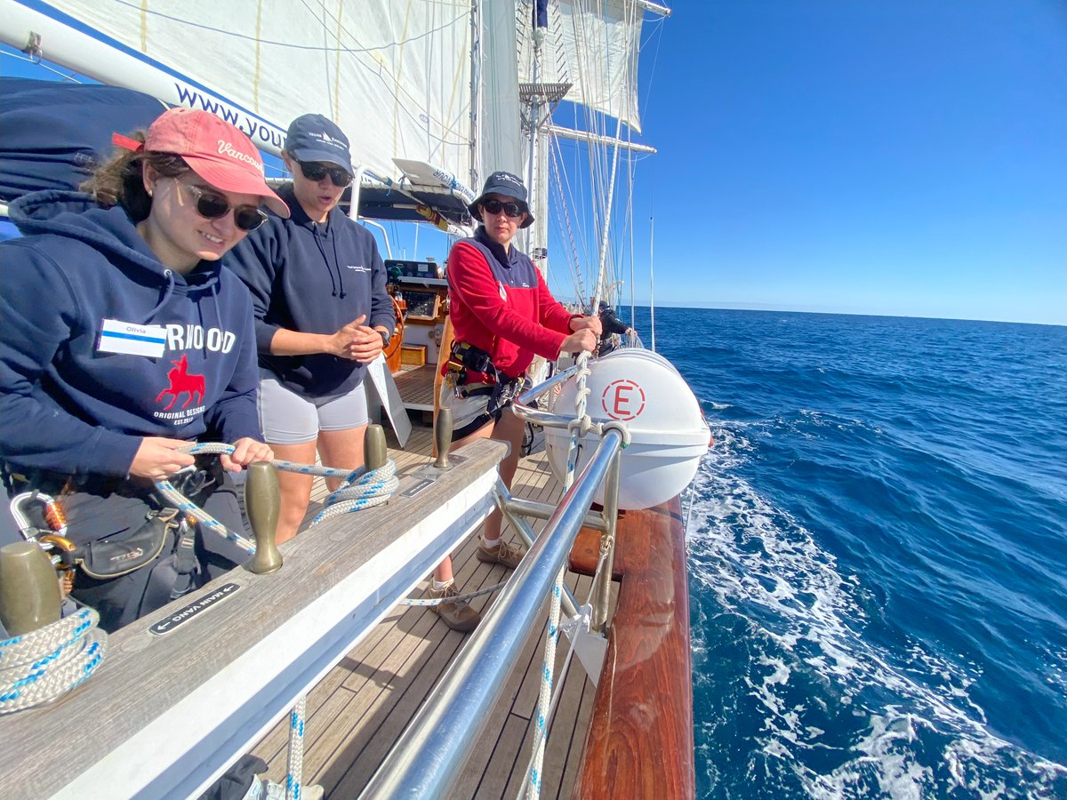 YoungEndeavour1's tweet image. ⚓Captain's Log V13/25 - Day 04
"Well, last night, our second night at sea has had it’s ups and downs, it’s pitches and its rolls and PLENTY of salty splashes for all!"
💻Full Captain's Log at our Website.