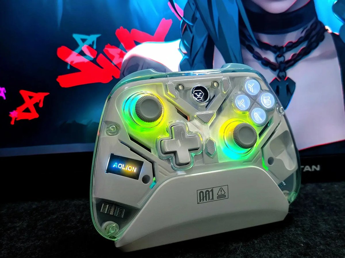 Aolion_aolion's tweet image. 🎉 4 people. 1 TV. 3 sore losers.
Guess who brought the best controller? 😎
#GameNight #SorryNotSorry #SwitchController #Aolion #GameController #ProGamer #SwitchGaming #PCGaming