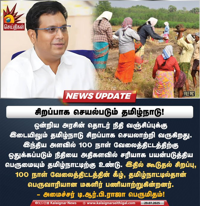 isai_'s tweet image. ஒன்றிய அரசின் நிதி வஞ்சிப்பையும் மீறி மிகச் சிறப்பாக செயல்படும் தமிழ்நாடு! 🖤❤
#MKStalinGovt
#TNGovt