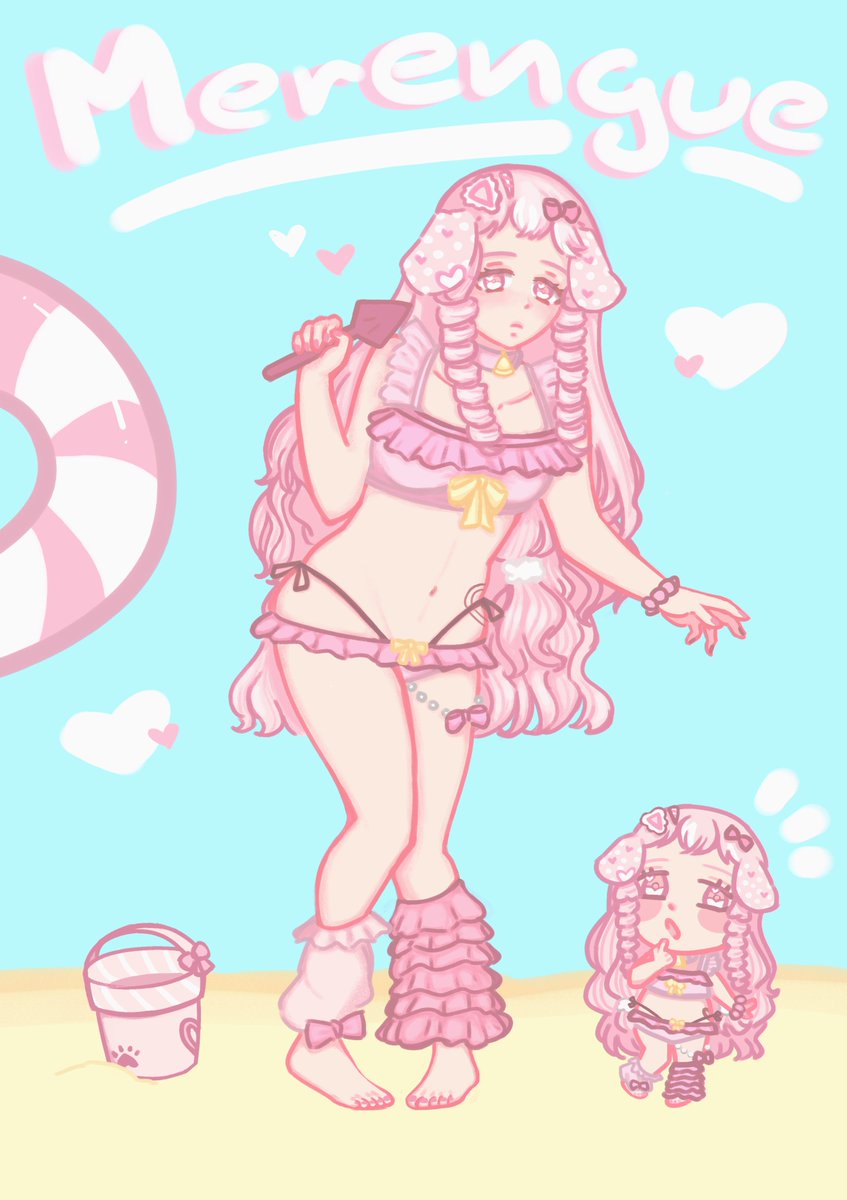 ryuuseiso's tweet image. @/cherikiuti&apos;s lovely oc, Merengue !!💗