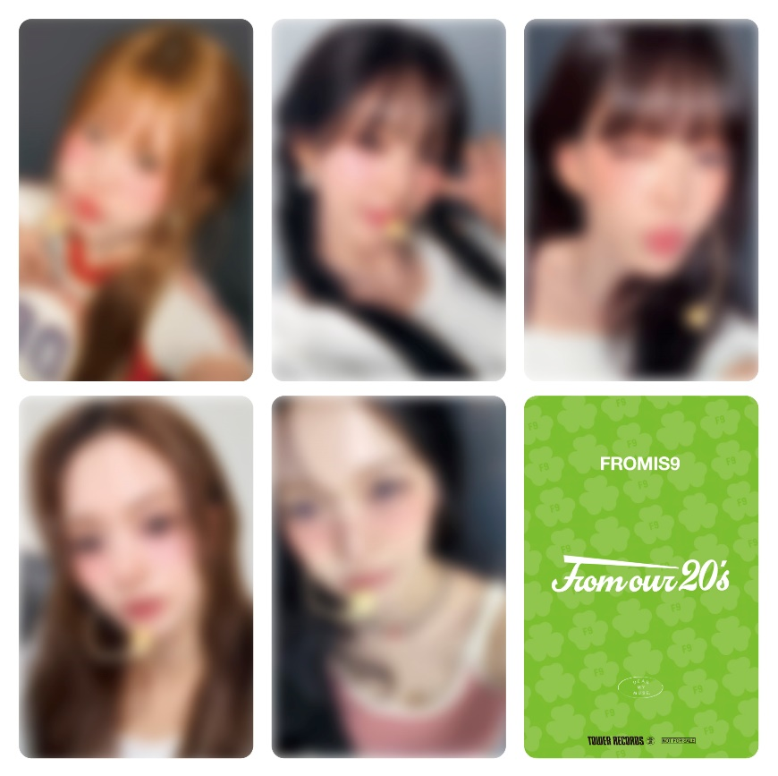 fromis_9 ジウォン トレカ 特典 タワレコ タワ渋kpop】 fromis_9 6th Mini Album『From Our 20's'』発売記念