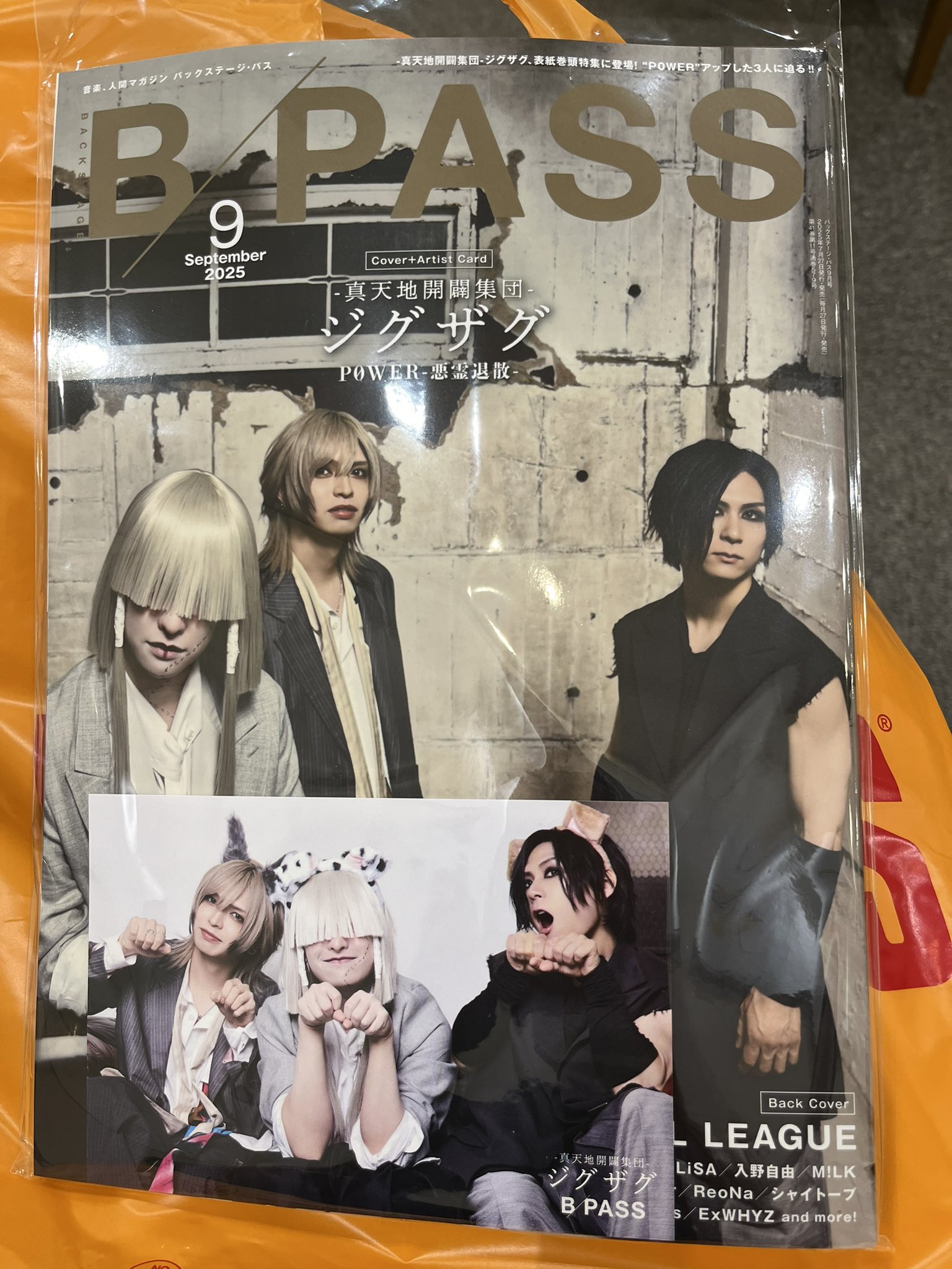 ち*わ様 真天地開闢集団ジグザグ　タワレコ当選パネル Chie69 on X: 