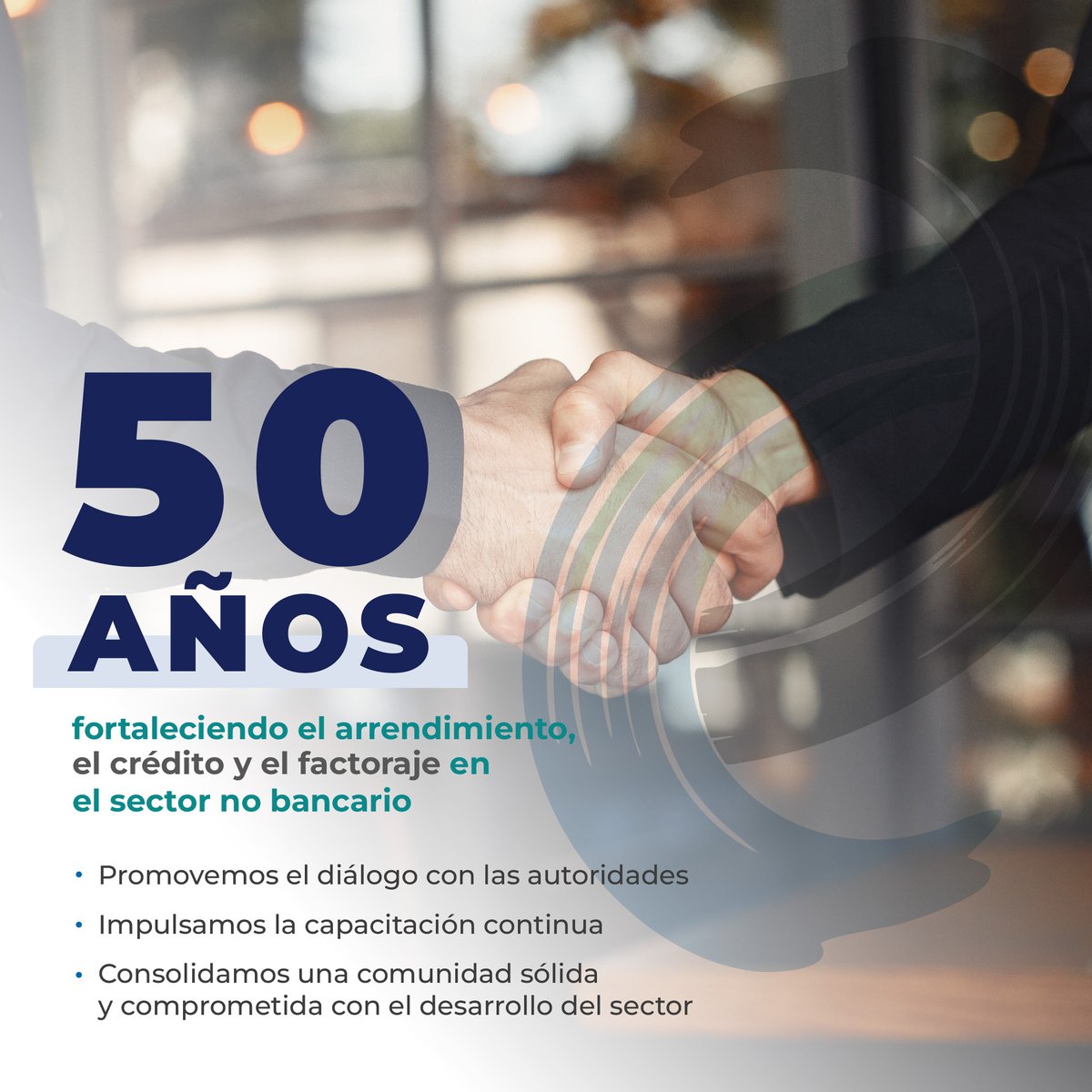 Desde hace más de cuatro décadas, trabajamos por un sector más sólido, transparente y profesional. Nuestra misión es acompañar a nuestros socios en cada reto, representarlos y sumar capacidades.

Conoce más sobre nosotros aquí: amsofac.mx

#SectorFinanciero #AMSOFAC