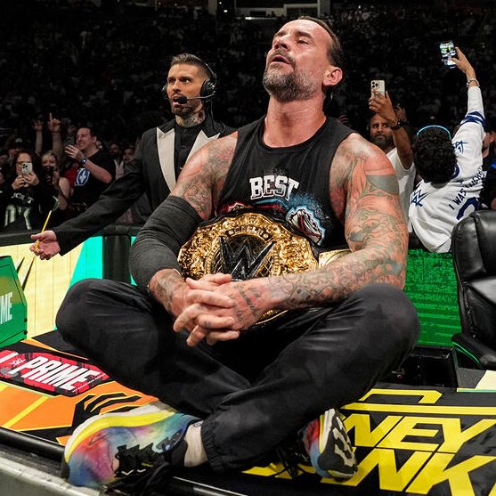 punksaj's tweet image. CM PUNK WHC ITS HAPPENING