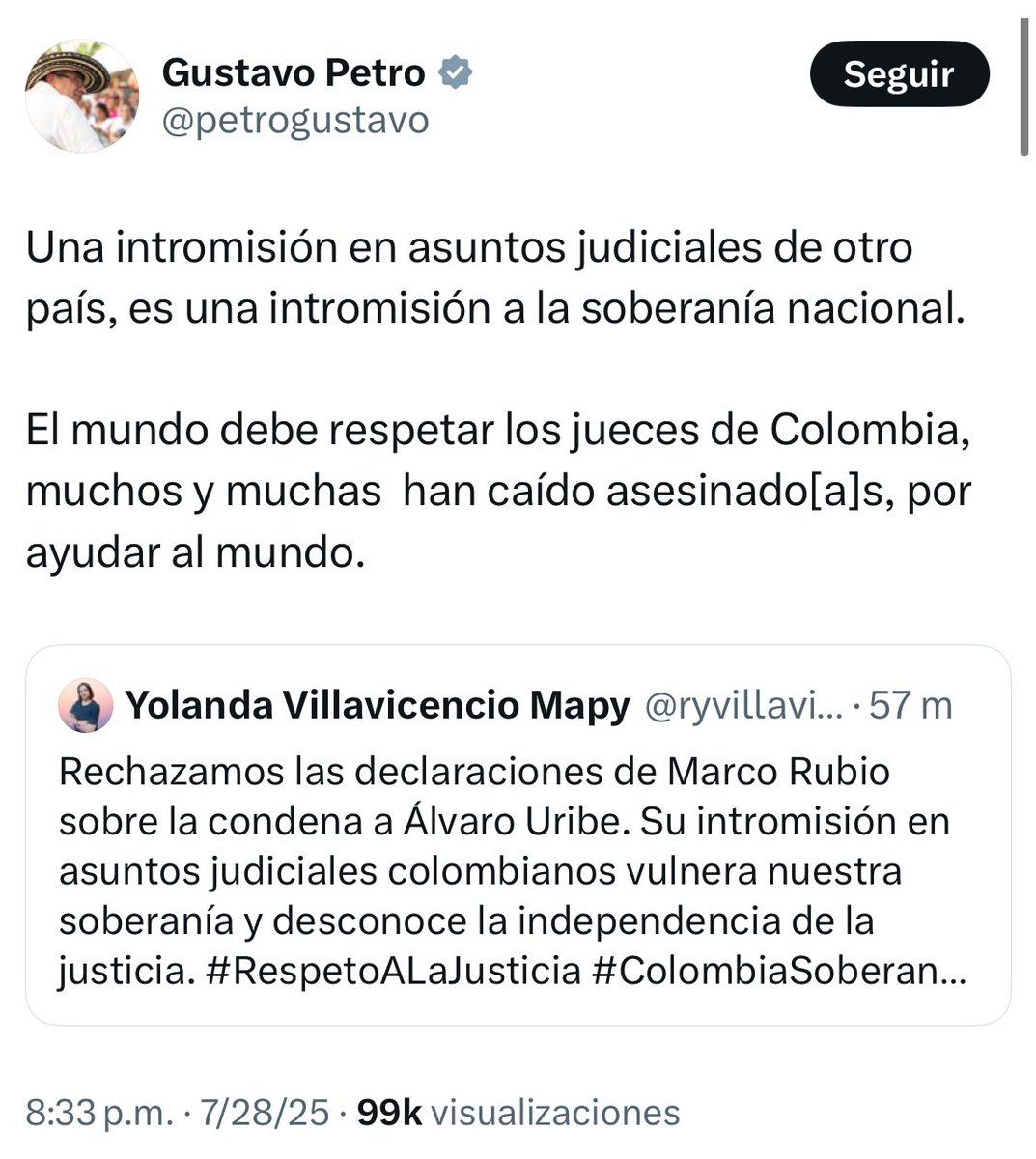 No cambia. 

Nu cambiará.