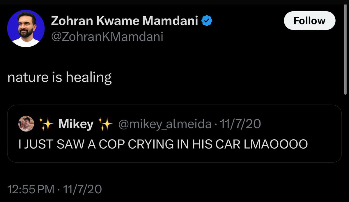 That’s it. The DOJ must initiate denaturalization proceedings against Zohran Mamdani

He must be blocked from appearing on the NYC ballot.

He can go run for President of Uganda.