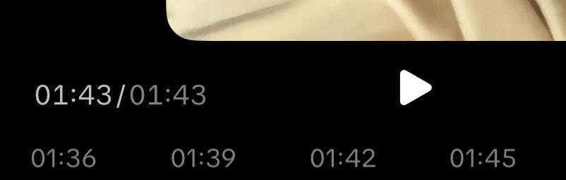 guhs1989's tweet image. A duração do rascunho q gravei no TikTok