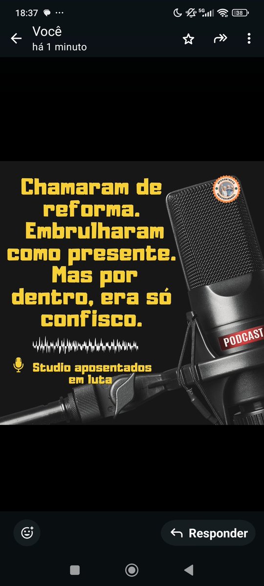 Ministros do STF, aposentados imploram: julguem inconstitucional o art. 149 da EC103/19, garantindo equidade.
<a href="/STF_oficial/">STF</a>
<a href="/gilmarmendes/">Gilmar Mendes</a>
<a href="/LRobertoBarroso/">Luís Roberto Barroso</a>
Alexandre de Moraes
👇
Fora Confisco
#AposentadoriaDigna
Mlc